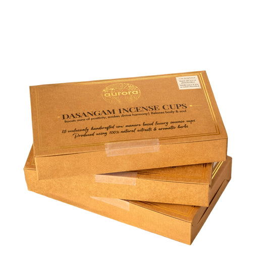 Incense Cup Bundle (Dasangam +Lemongrass + Floral)