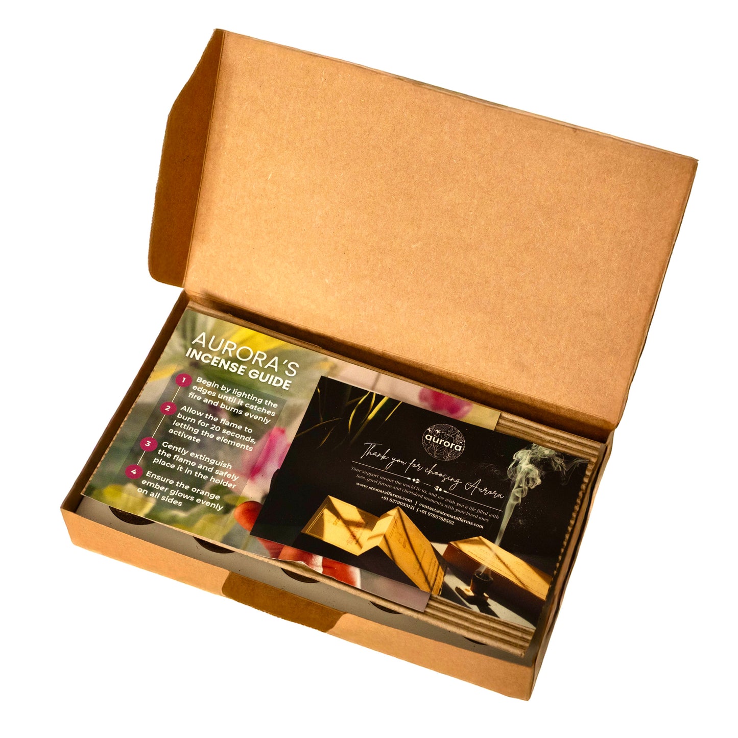 Incense Cup Bundle (Dasangam +Lemongrass + Floral)