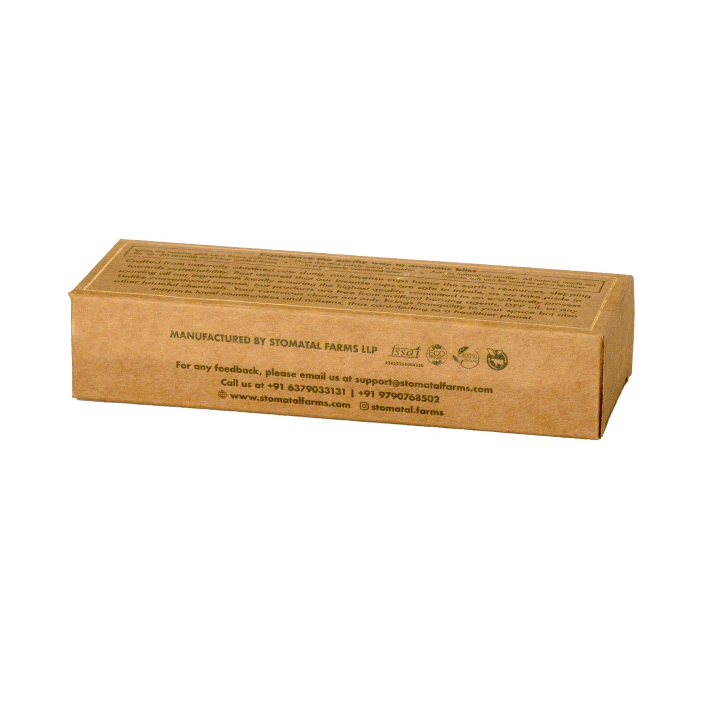 Incense Sticks - LEMONGRASS (Bamboo-less, Made from Cow dung)