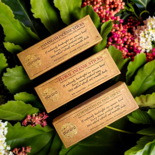 Incense Stick Bundle (Dasangam, Floral, Lemongrass) – Flat 30%