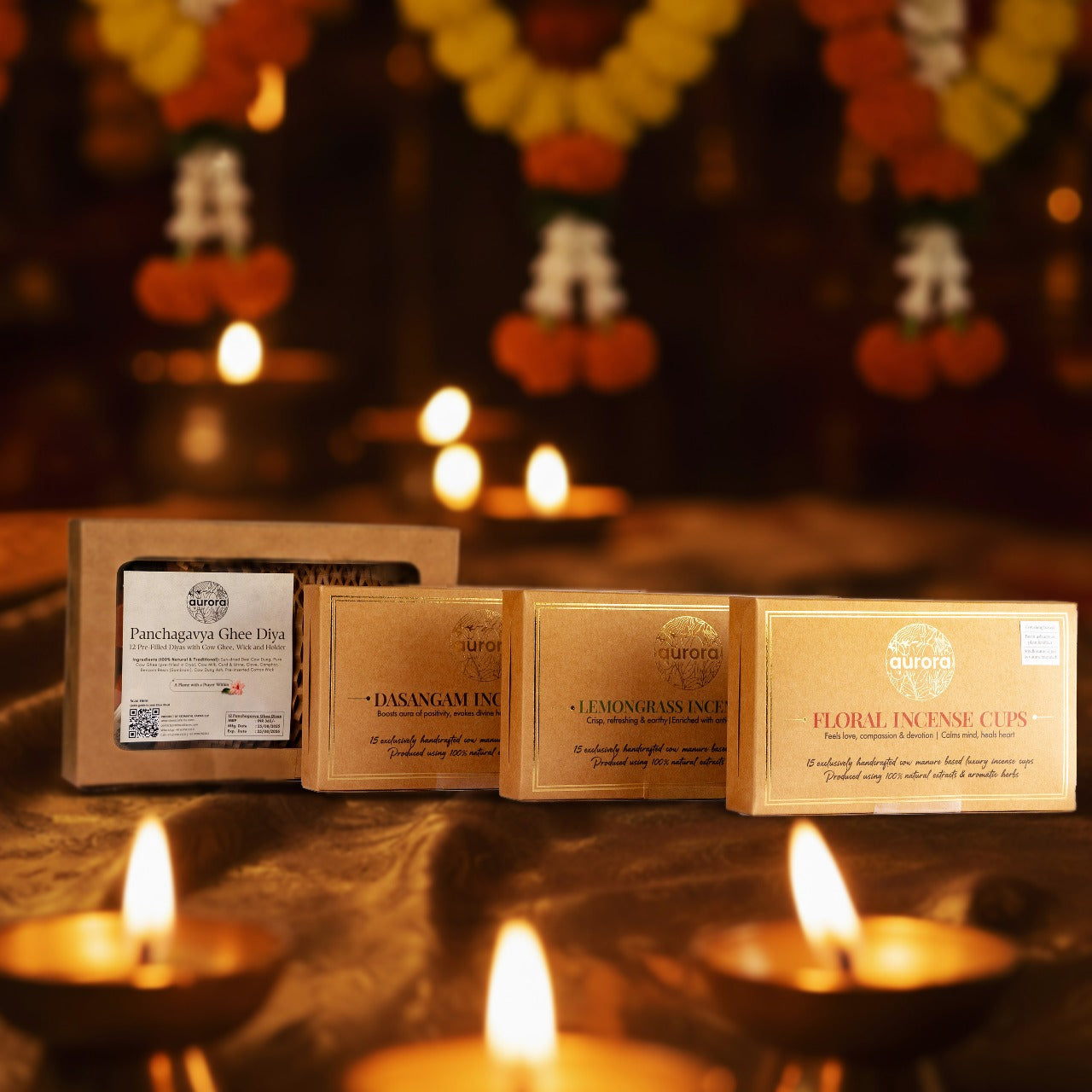 Spiritual Fragrance & Divine Light Gift Pack combo 🎉  Festive Offer: 40% OFF! Now